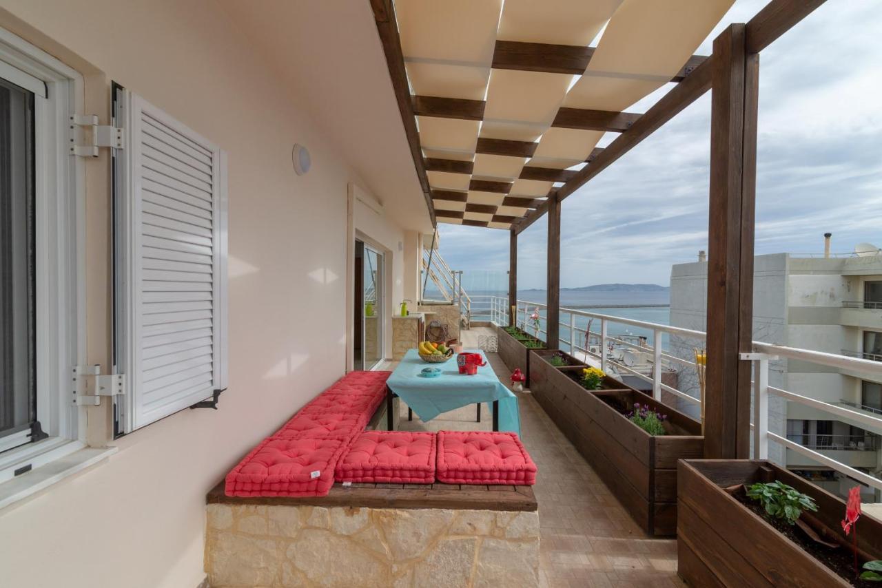 Penthouse Apartment In Downtown With Seaview Heraklion  Bagian luar foto